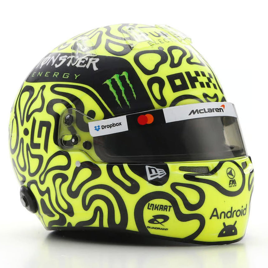 Spark 1:5 Scale Mclaren F1 Team Lando Norris #4 2025 Model Helmet