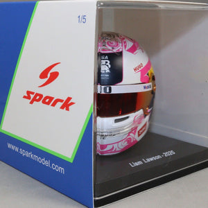 Sparkmodel 1:5 Scale Liam Lawson Season 2025 Model Helmet