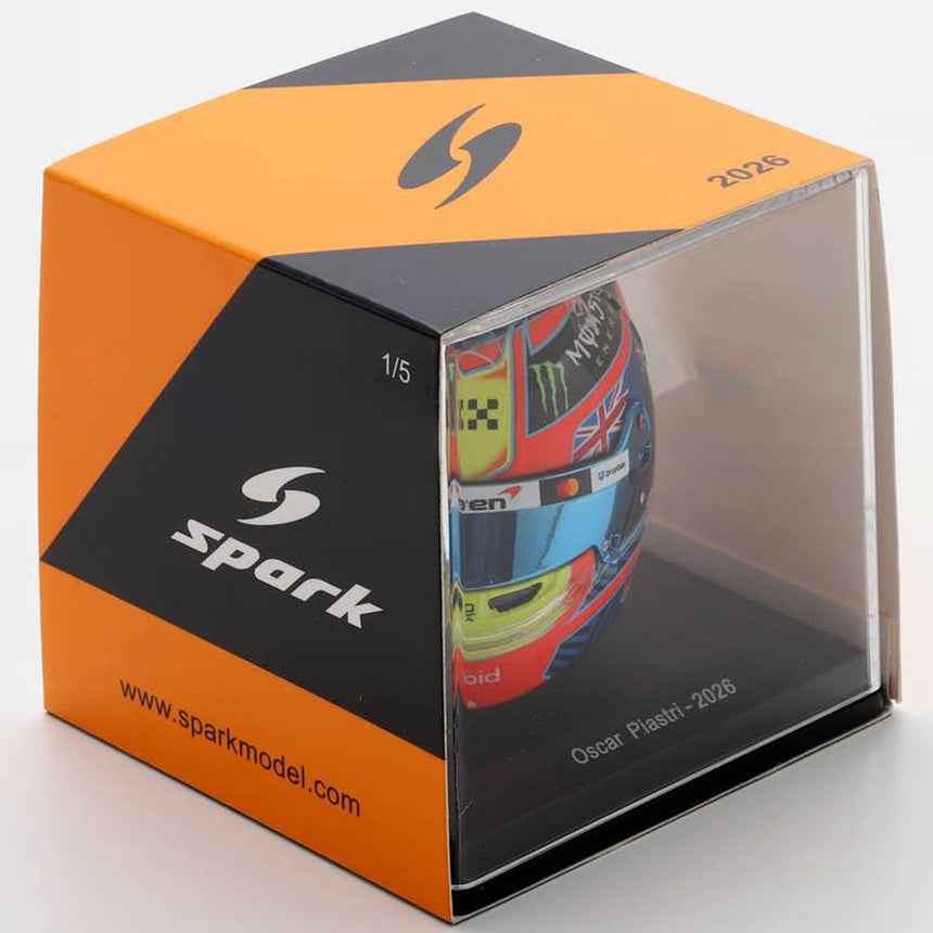 Spark 1:5 Scale Mclaren F1 Team Oscar Piastri #81 2026 Model Helmet