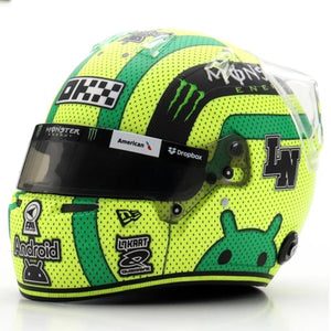 Spark Lando Norris 2025 Austin Formula 1 Grand Prix 1:5 Scale Diecast Model Helmet