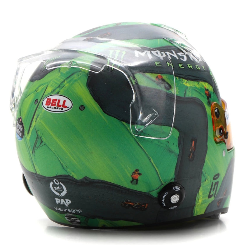 Spark Lando Norris 2025 Las Vegas Formula 1 Grand Prix 1:5 Scale Diecast Model Helmet