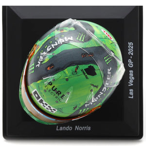 Spark Lando Norris 2025 Las Vegas Formula 1 Grand Prix 1:5 Scale Diecast Model Helmet