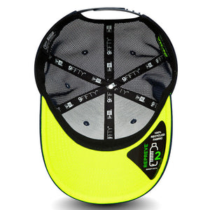 Valentino Rossi VR46 Moto GP New Era Blue Repreve Trucker Cap