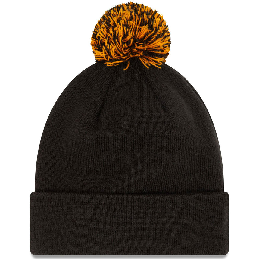 McLaren Racing F1 Pom‑Pom Beanie Hat by New Era – Formula 1 Official Merchandise