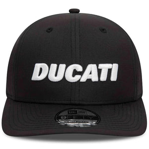 New Era 9Fifty Ducati Official Black Snapback Baseball Cap Racing Hat