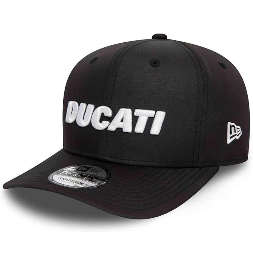 New Era 9Fifty Ducati Official Black Snapback Baseball Cap Racing Hat