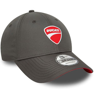 New Era 9Forty Ducat Ripstop Grey Official Baseball Cap Racing Hat