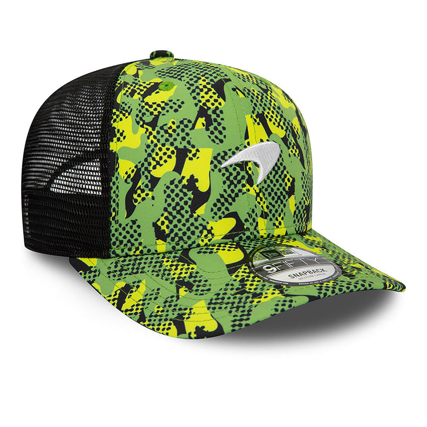 McLaren Racing Green Camo New Era Snap Back Cap
