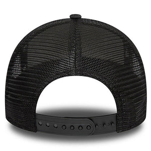 Valentino Rossi VR46 Moto GP New Era Black Denim Trucker Cap