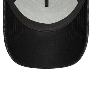 Valentino Rossi VR46 Moto GP New Era Black Denim Trucker Cap