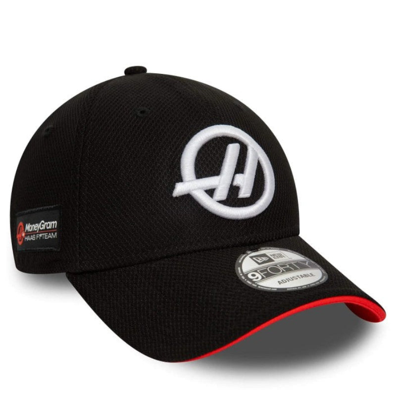 Haas F1 Team New Era Forty Black Adjustable Size Baseball Cap