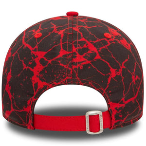 New Era 9Forty Strapback Aprilia Crinkle Print Red Official Baseball Cap