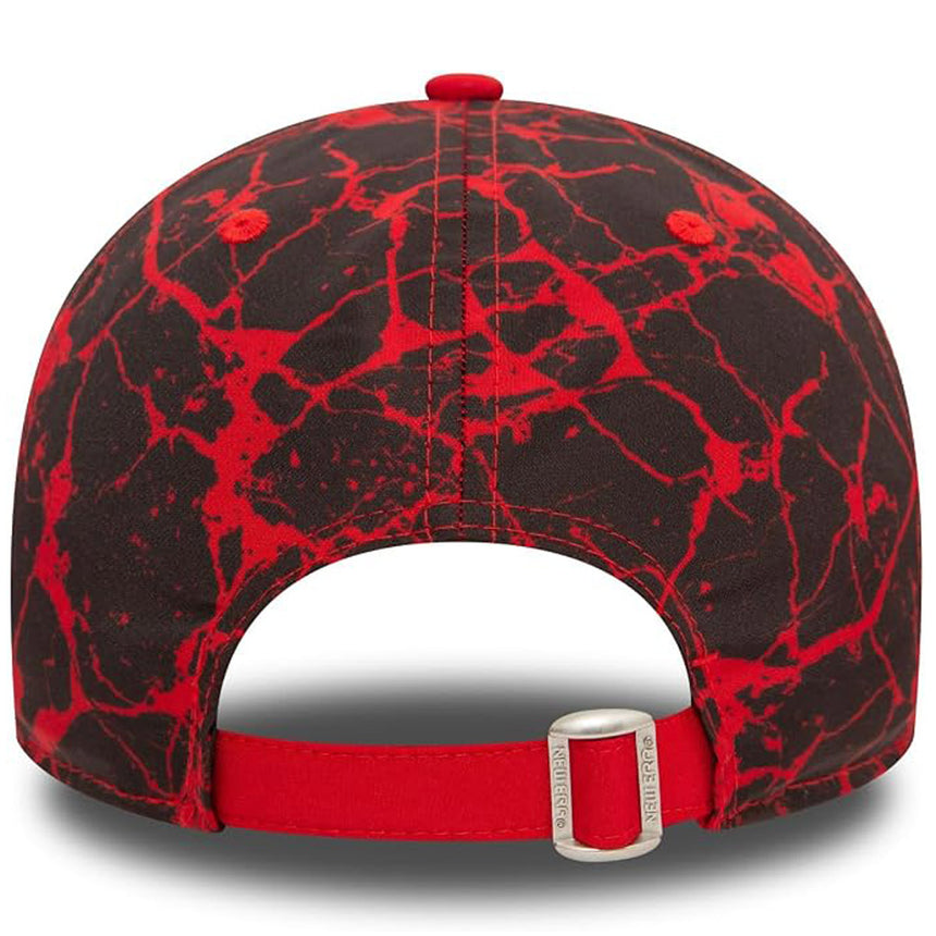 New Era 9Forty Strapback Aprilia Crinkle Print Red Official Baseball Cap