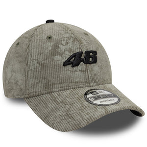 Valentino Rossi VR46 Moto GP New Era Grey Cord Adjustable Size Baseball Cap