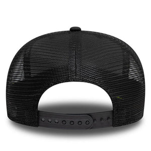 Valentino Rossi VR46 Moto GP New Era Black Moon Sun Brim Trucker Baseball Cap