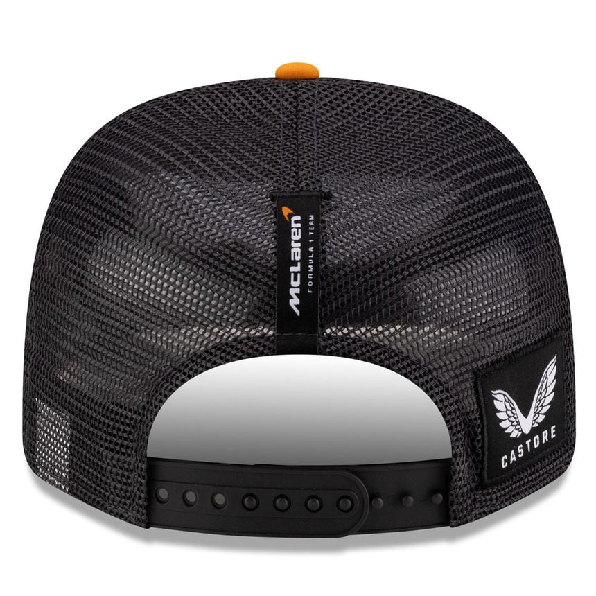 Mclaren Formula 1 2025 Papaya Orange New Era Snap Back Team Cap