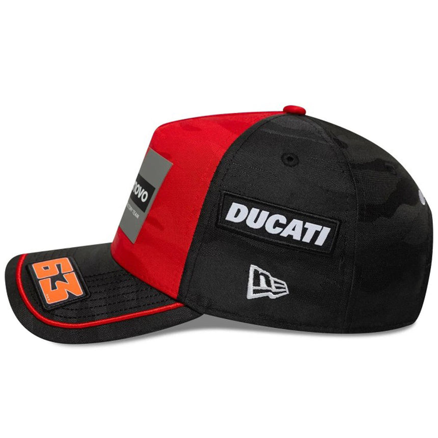 Ducati Lenovo Francesco Bagnaia #63 New Era 9Forty Official Baseball Cap