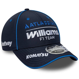 Williams Racing New Era Carlos Sainz #55 2026 9FORTY Blue Baseball Cap