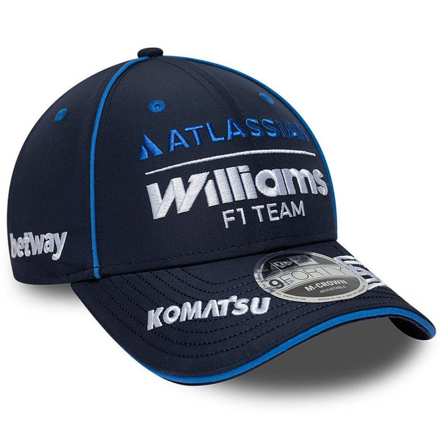 Williams Racing New Era Carlos Sainz #55 2026 9FORTY Blue Baseball Cap