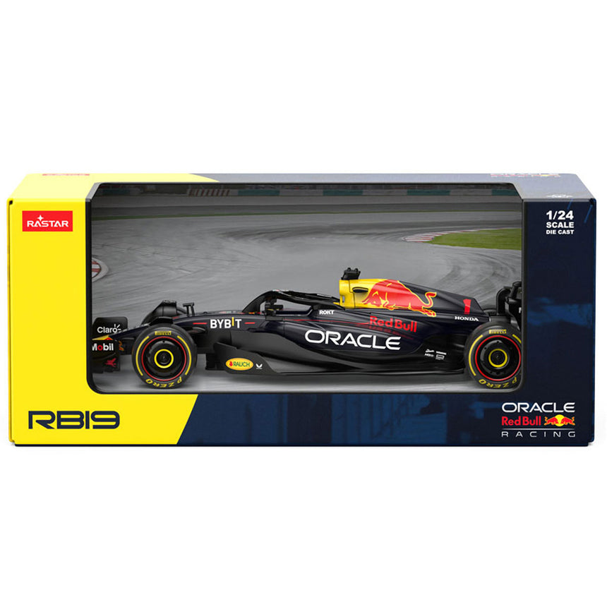 Rastar 1/24 Redbull Racing RB19 #1 Max Verstappen Window Box Model
