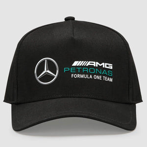 Mercedes AMG Petronas F1 Team Kids Black Logo Baseball Cap