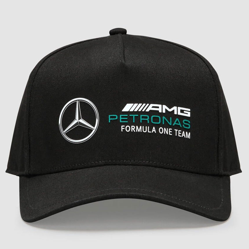 Mercedes AMG Petronas F1 Team Kids Black Logo Baseball Cap
