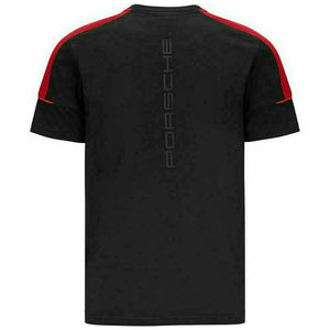 Porsche Motorsport Black Fanwear Tee Shirt