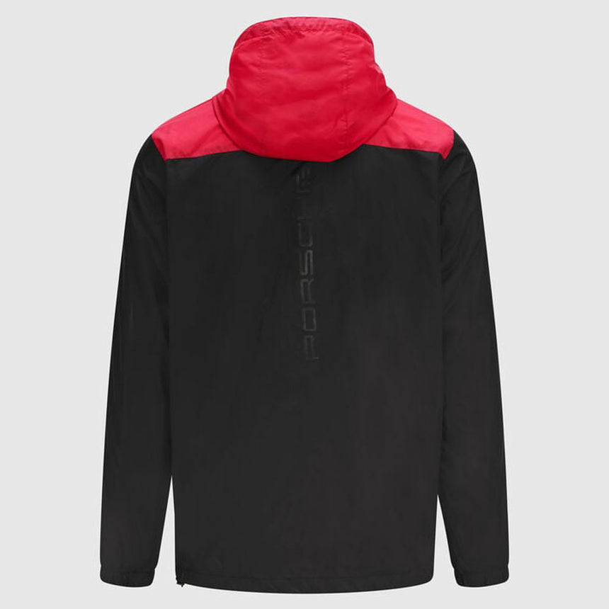 Porsche Motorsport Chevron Insert Black/Red Windbreaker Jacket