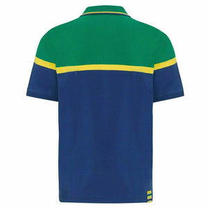 Aytron Senna Fan Wear Mens Stripe Polo Navy