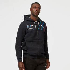 BMW Motorsport Puma Official License Black Full Zip Hoodie