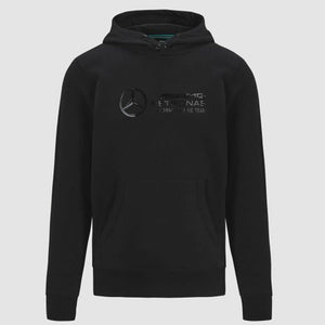 Mercedes-AMG Petronas F1 Team Stealth Logo Hoodie Black