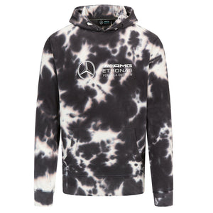Mercedes AMG Petronas F1 Team Fan Wear Tie Dye Hoodie