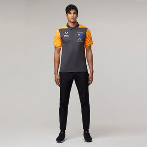 McLaren F1 Team 2022 Daniel Ricciardo Drivers Polo T-Shirt