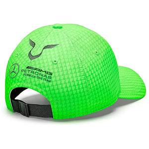 Mercedes AMG Petronas F1 Team Replica Kids Lewis Hamilton COL Driver BB Cap | Green