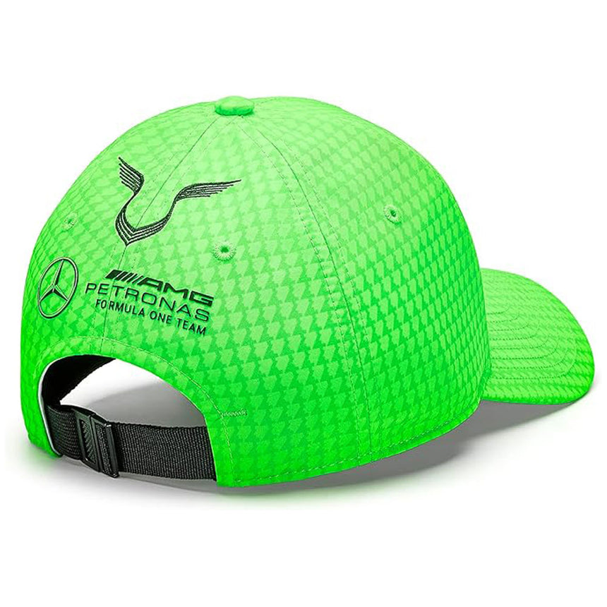 Mercedes AMG Petronas F1 Team Replica Kids Lewis Hamilton COL Driver BB Cap | Green