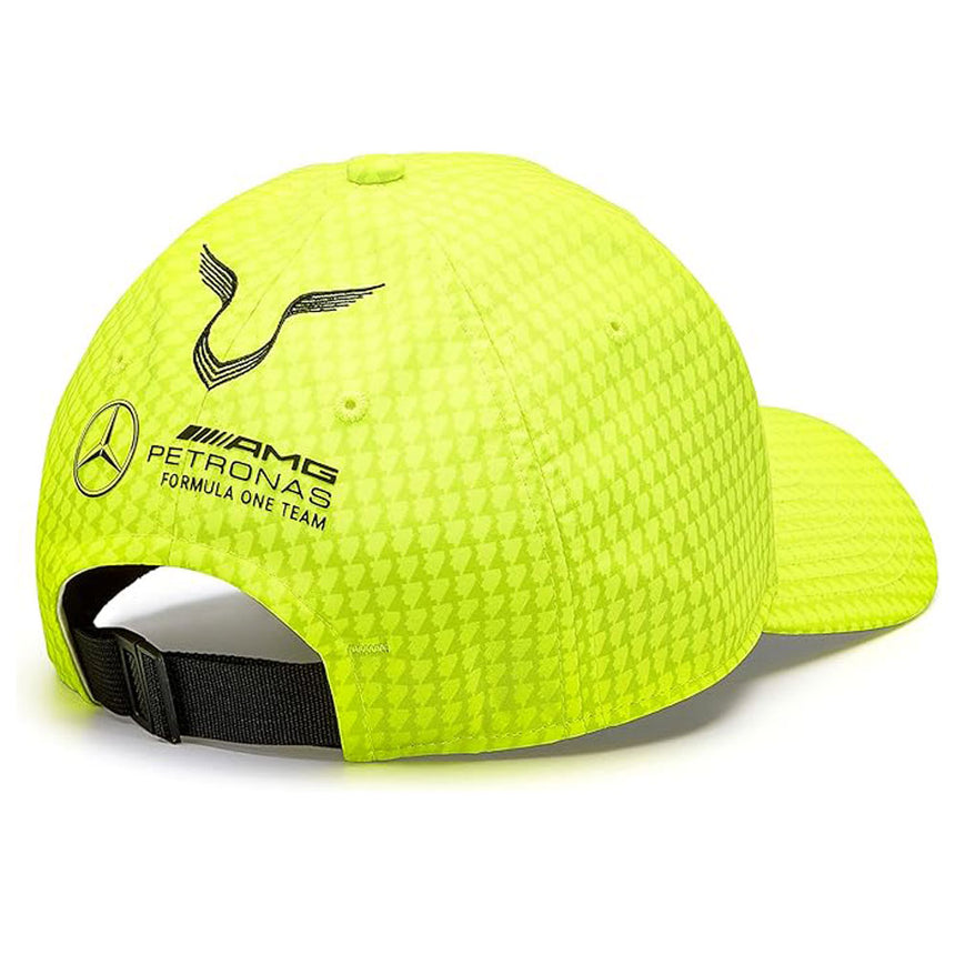 Mercedes AMG Petronas F1 Team Replica Kids Lewis Hamilton COL Driver BB Cap | Yellow