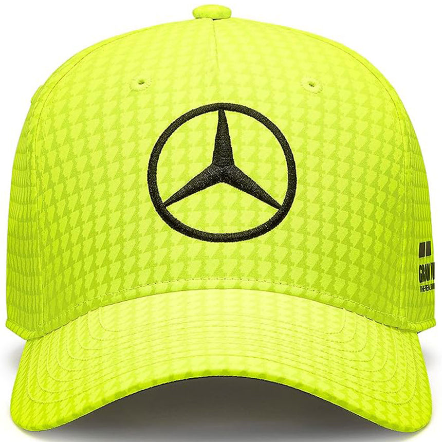 Mercedes AMG Petronas F1 Team Replica Kids Lewis Hamilton COL Driver BB Cap | Yellow