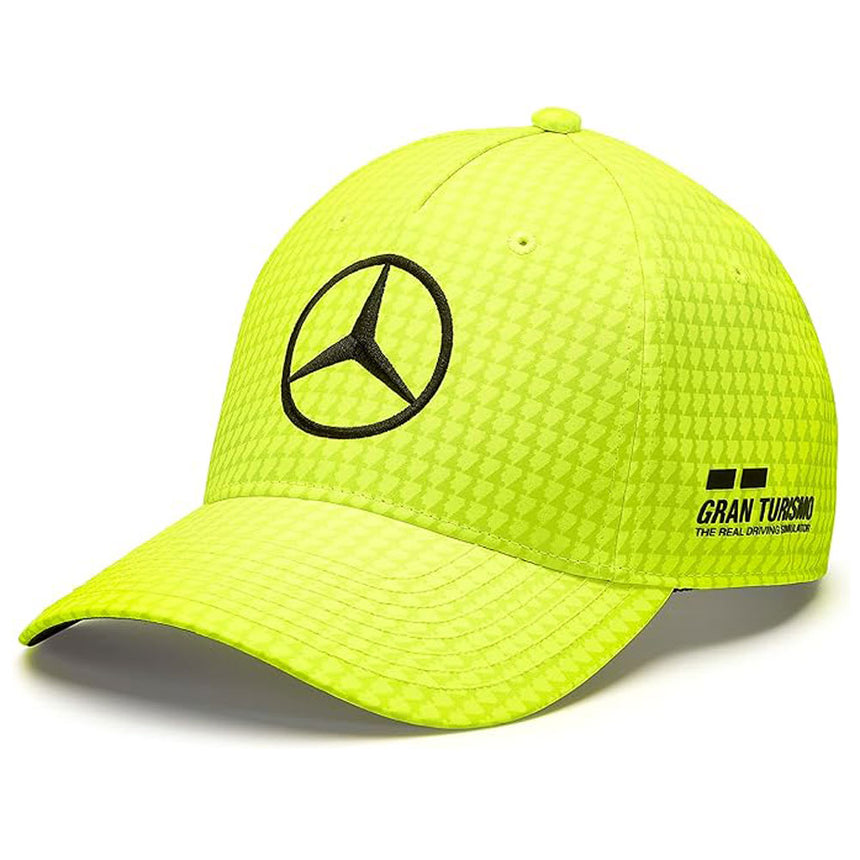 Mercedes AMG Petronas F1 Team Replica Kids Lewis Hamilton COL Driver BB Cap | Yellow
