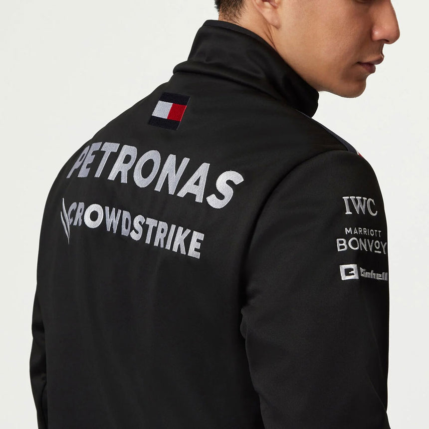 Mercedes AMG Petronas F1 Team Softshell Jacket | Black