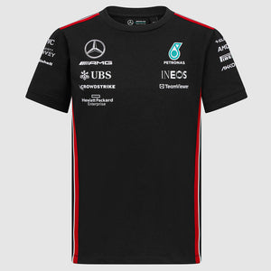 Mercedes AMG Petronas F1 Team Kids Driver Tee | Black