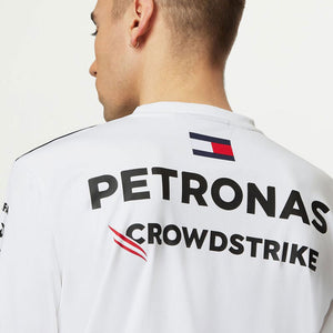 Mercedes AMG Petronas F1 Team Long Sleeve Driver Tee | White
