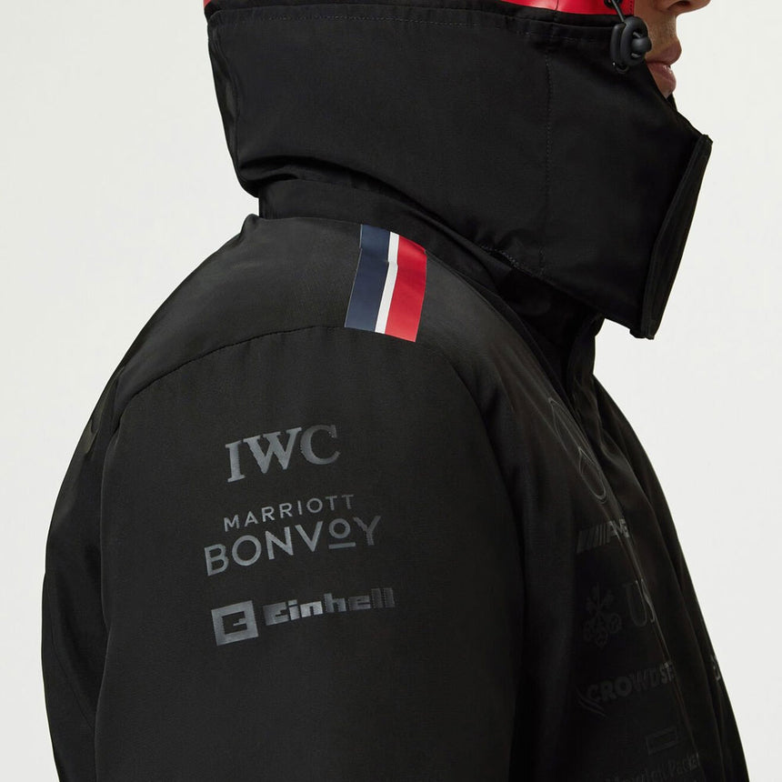 Mercedes AMG Petronas F1 Team Replica Black Winter Coat