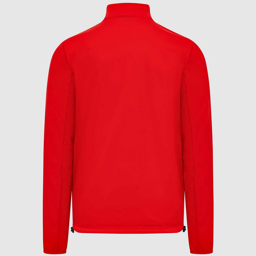 Scuderia Ferrari Men’s Softshell Jacket Fleece Lined Motorsport Outerwear