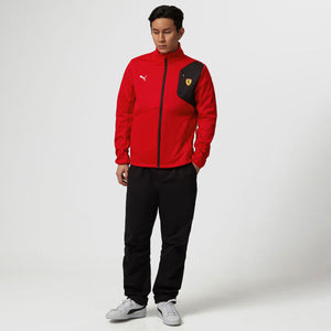 Scuderia Ferrari Men’s Softshell Jacket Fleece Lined Motorsport Outerwear