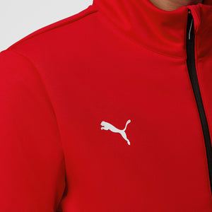 Scuderia Ferrari Men’s Softshell Jacket Fleece Lined Motorsport Outerwear