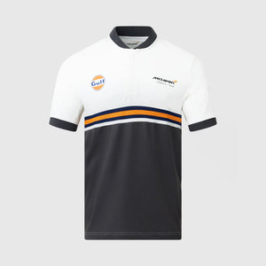 Mclaren x Gulf  F1 Team Core Essentials Polo Shirt