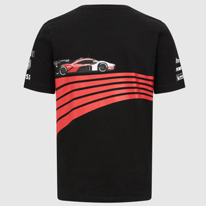 Porsche Penske Motorsport Team T‑Shirt Official IMSA Porsche Penske Black Tee
