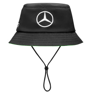 Mercedes AMG Petronas F1 Team 2023 Official Black Team Bucket Hat