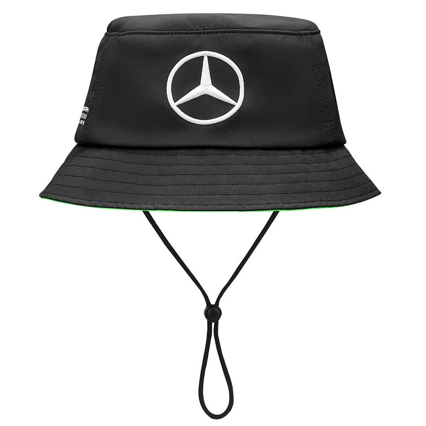 Mercedes AMG Petronas F1 Team 2023 Official Black Team Bucket Hat