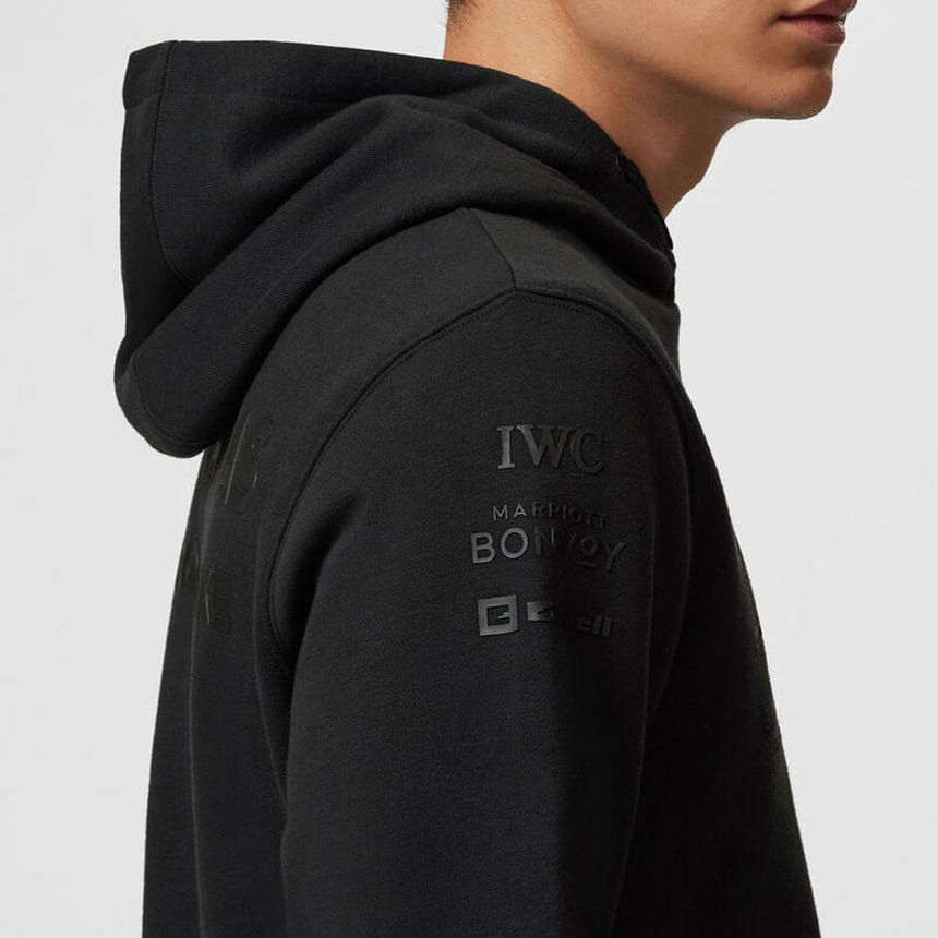 Mercedes AMG Petronas F1 Team Black Stealth Logo Hoodie